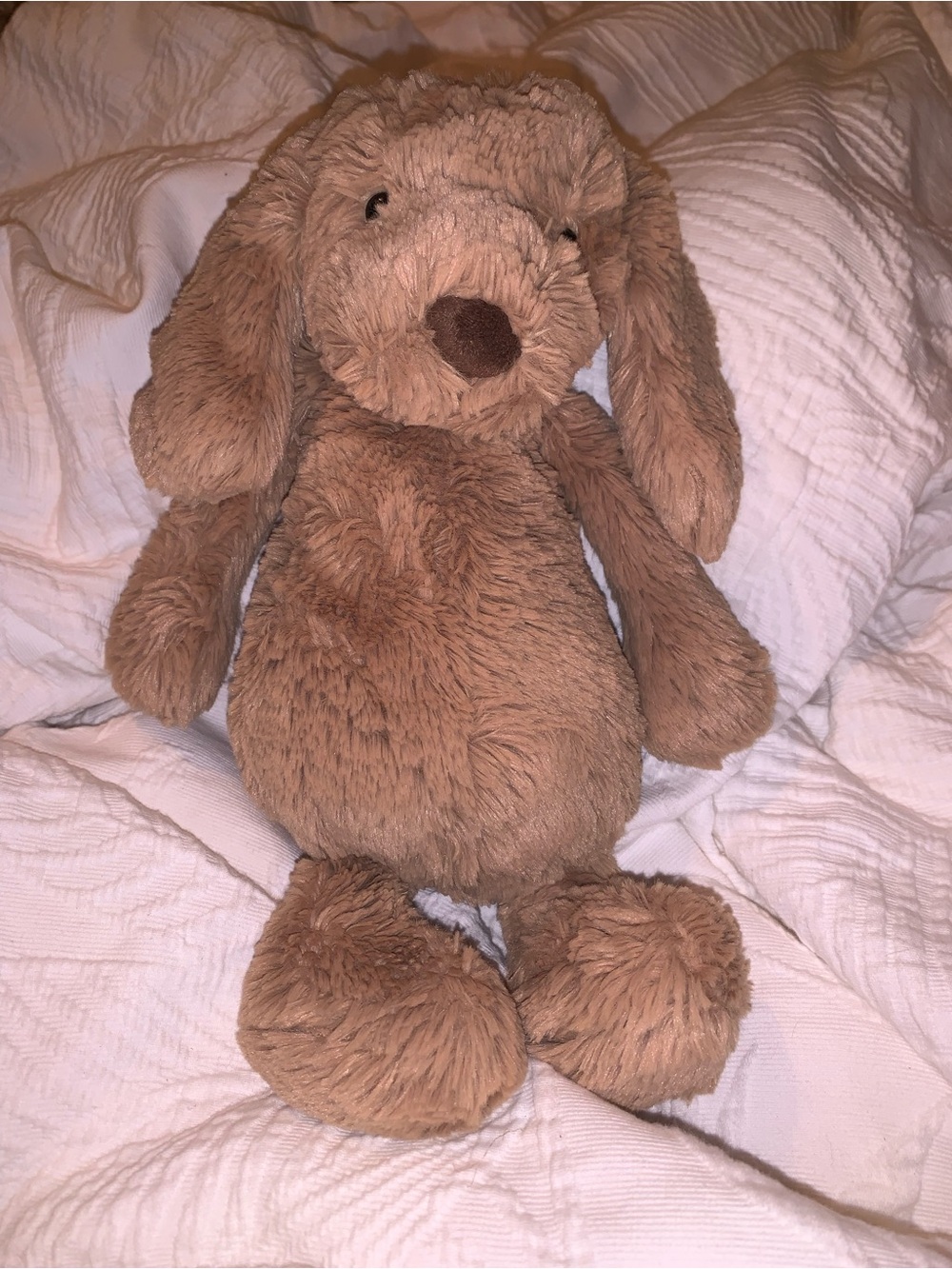 Jellycat Tan Plush dog with Floppy Ears